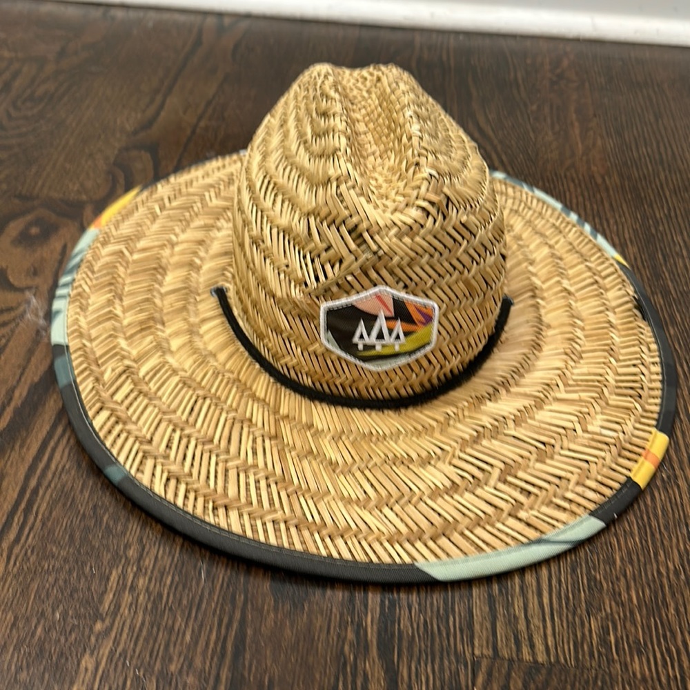 HEMLOCK STRAW LIFEGUARD HAT